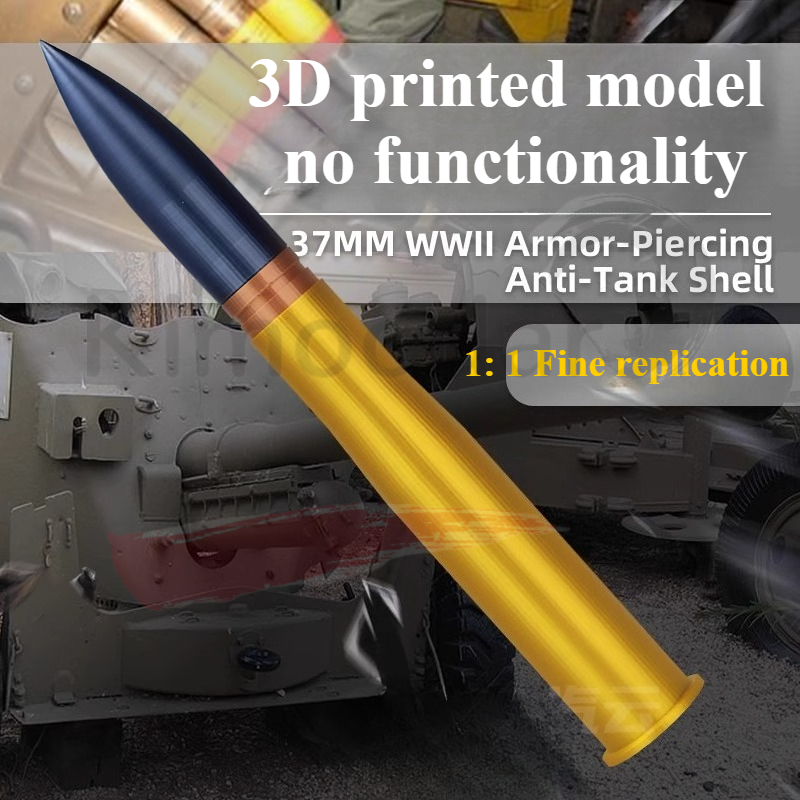 3D Printing World War II 37mm  - Power Tools World recension och pris