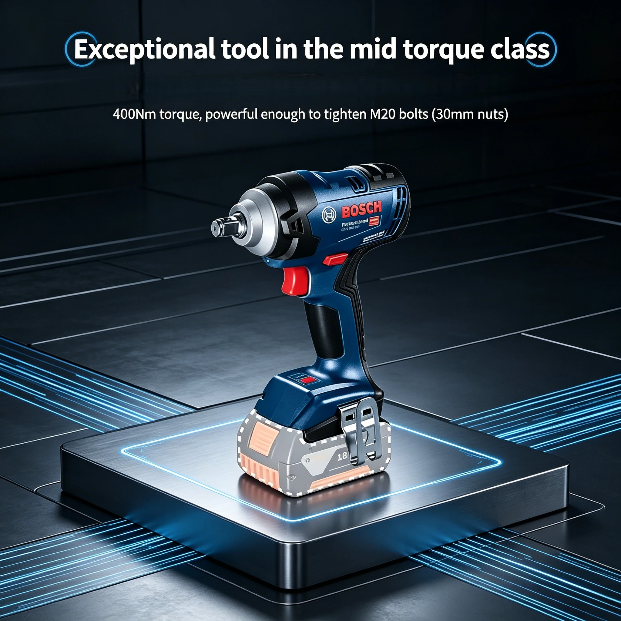 ‌Bosch GDS 18V-400 18V Brushle - Power Tools Professional recension och pris