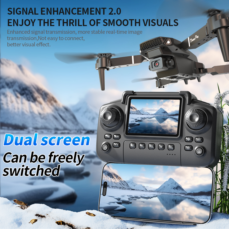 E88 Pro Foldable Drone Dual HD - Power Tools World recension och pris