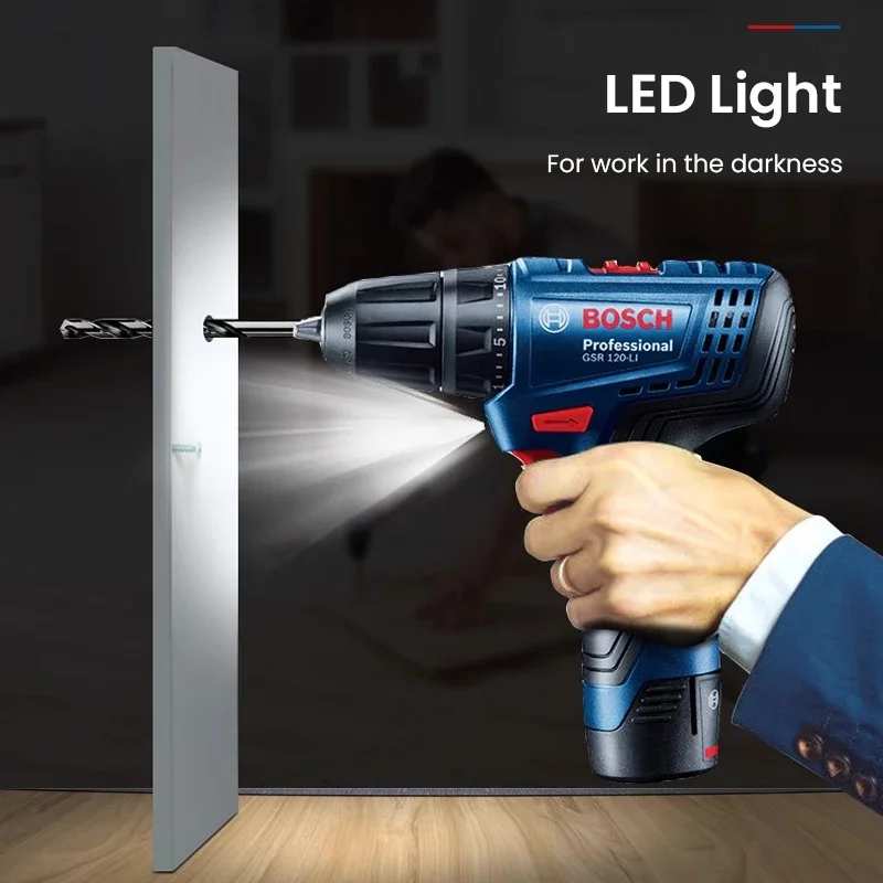 Bosch GSR120-LI Electric Drill - Power Tools Professional recension och pris