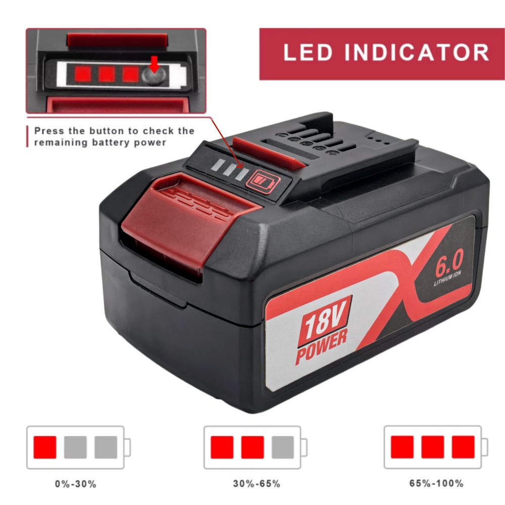 For EINHELL EIN18C2 6Ah Replac - Power Xchange Tools recension och pris