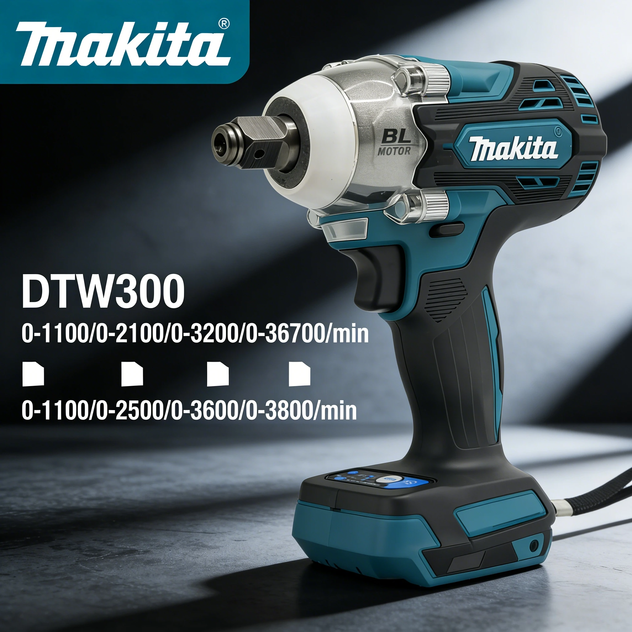 Makita DTW300Z Cordless Brushl - Power Tools Professional recension och pris